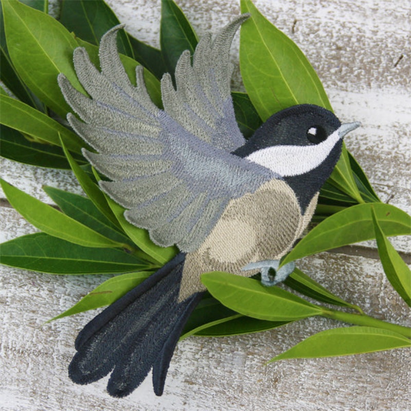 Free-Flying Chickadee (In-the-Hoop)