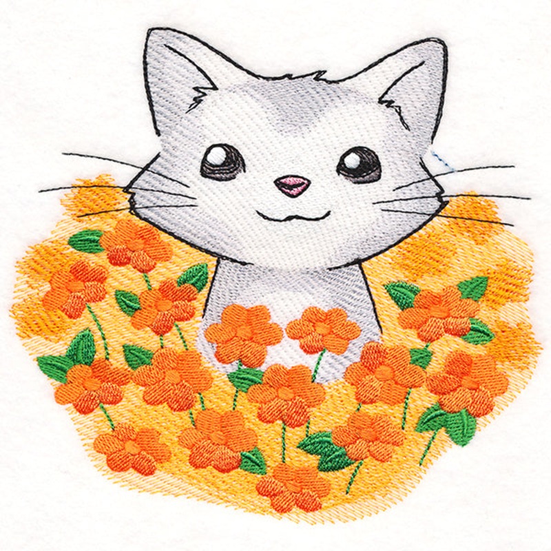 Spring Has Sprung Kitty|5.85″ x 6.49″ / 148.55mm x 164.9mm|4.85″ x 5.39″ / 123.18mm x 136.93mm|3.47″ x 3.86″ / 88.22mm x 98.04mm|All Sizes
