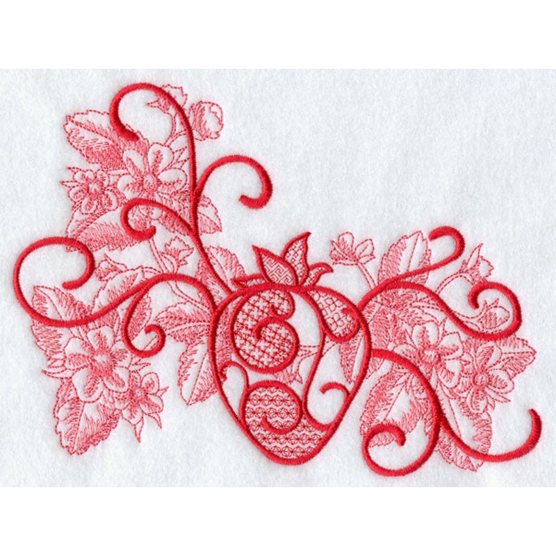 Strawberry and Blossom Echo in Bloom