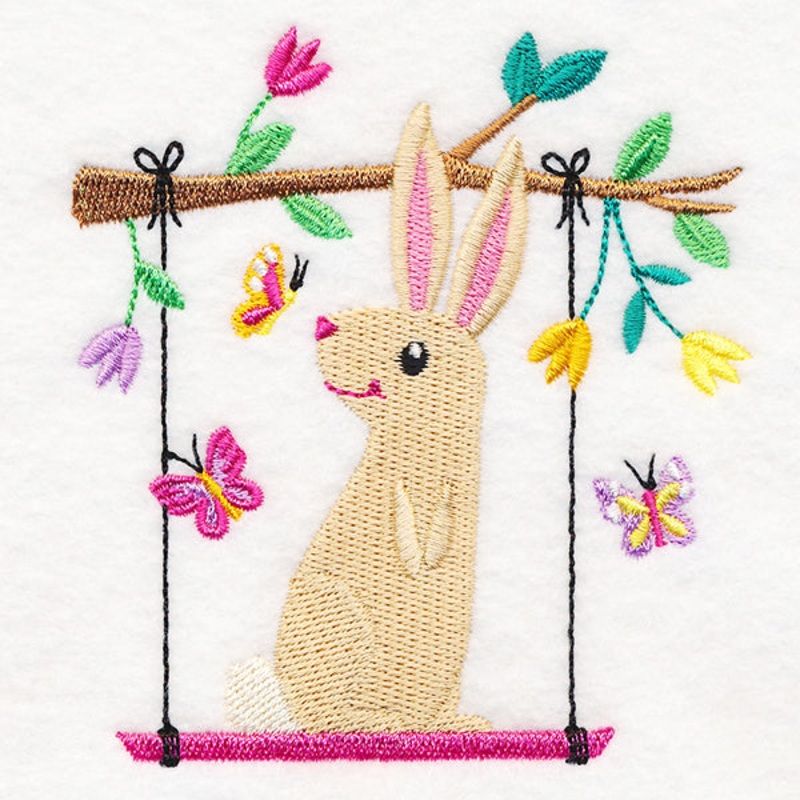 Swinging Spring Bunny|3.86″ x 3.57″ / 97.96mm x 90.56mm|5.24″ x 4.86″ / 133.06mm x 123.33mm|All Sizes