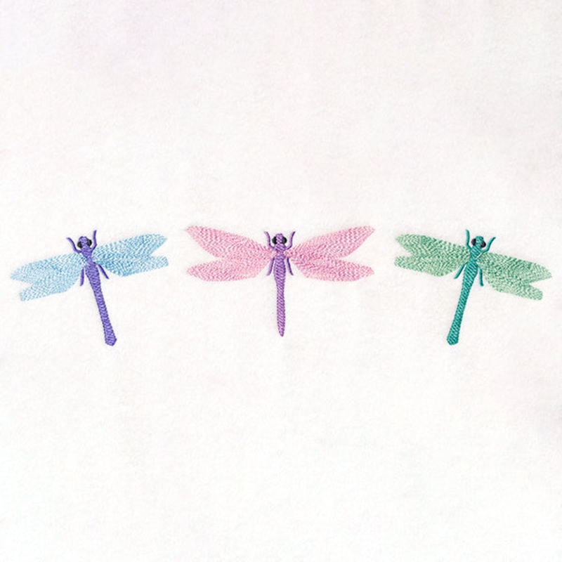 Bright and Breezy Dragonflies Trio