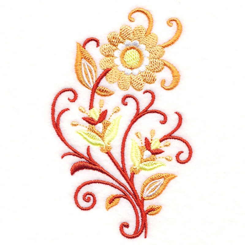 Cheerful Flowers Spray|3.9″ x 2.49″ / 99.05mm x 63.35mm|6.86″ x 4.1″ / 174.28mm x 104.09mm|All Sizes
