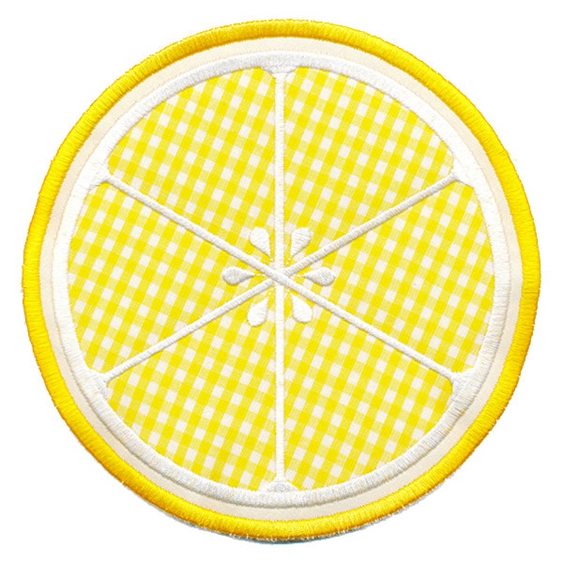 Citrus Slice Trivet (In-the-Hoop)
