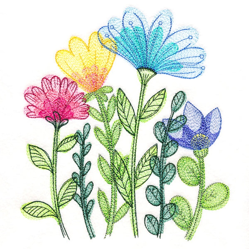 Fantastical Flowers|7.66″ x 6.83″ / 194.55mm x 173.45mm|6.54″ x 5.84″ / 166.14mm x 148.43mm|5.42″ x 4.85″ / 137.74mm x 123.14mm|All Sizes