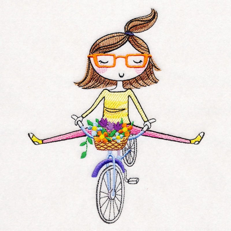 Free-Wheeling Kiddo & Blooms|6.81″ x 5.6″ / 172.96mm x 142.25mm|5.62″ x 4.62″ / 142.75mm x 117.42mm|3.85″ x 3.17″ / 97.75mm x 80.4mm|All Sizes