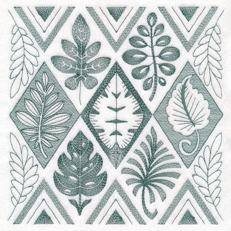 Fronds of the Tropics 3|7.8″ x 7.8″ / 198.12mm x 198.12mm|6.9″ x 6.9″ / 175.26mm x 175.26mm|5.9″ x 5.9″ / 149.86mm x 149.86mm|4.9″ x 4.9″ / 124.46mm x 124.46mm|All Sizes