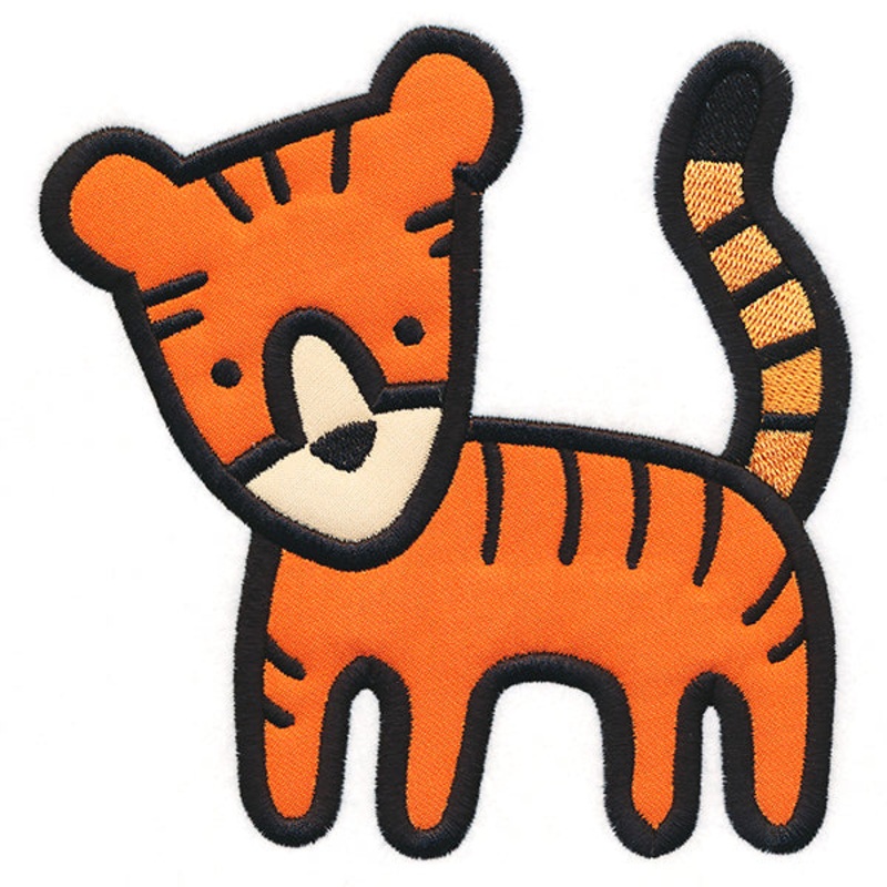 Sweet Safari Tiger (Applique)|5.86″ x 5.79″ / 148.92mm x 147.07mm|4.86″ x 4.8″ / 123.52mm x 121.99mm|3.87″ x 3.83″ / 98.37mm x 97.16mm|All Sizes