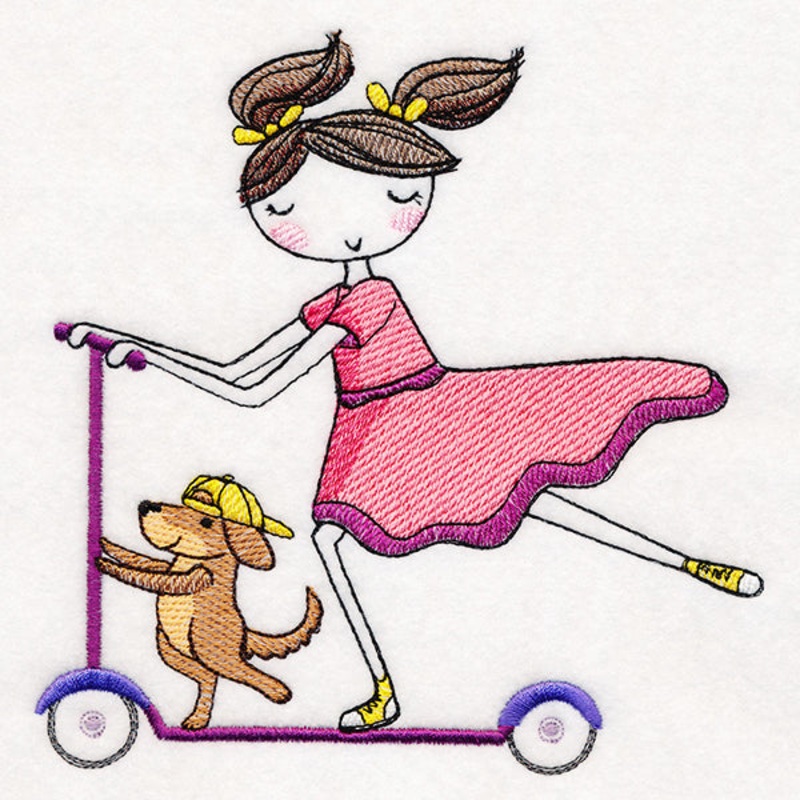 Sweet Scooting Kiddo & Puppy|5.83″ x 5.73″ / 148.03mm x 145.59mm|4.81″ x 4.73″ / 122.18mm x 120.2mm|2.96″ x 2.92″ / 75.13mm x 74.06mm|All Sizes