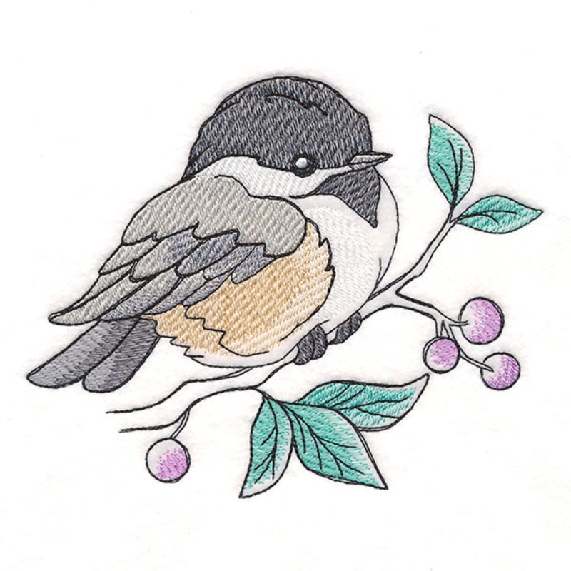 Sweet Spring Chickadee|4.82″ x 5.85″ / 122.42mm x 148.53mm|4″ x 4.85″ / 101.49mm x 123.13mm|3.17″ x 3.84″ / 80.58mm x 97.63mm|All Sizes