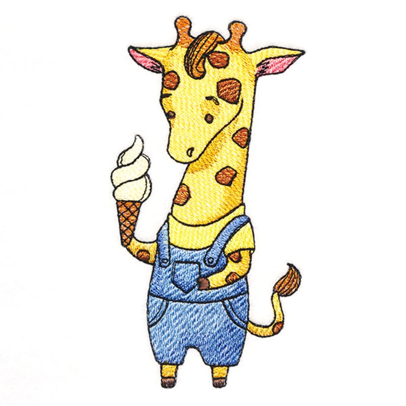 Sweet Summer Animals Giraffe|5.85″ x 3.12″ / 148.69mm x 79.28mm|4.85″ x 2.59″ / 123.28mm x 65.73mm|3.86″ x 2.05″ / 97.93mm x 52.19mm|All Sizes