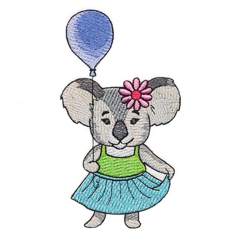 Sweet Summer Animals Koala|5.85″ x 3.24″ / 148.63mm x 82.27mm|4.85″ x 2.69″ / 123.26mm x 68.23mm|3.85″ x 2.13″ / 97.79mm x 54.11mm|All Sizes