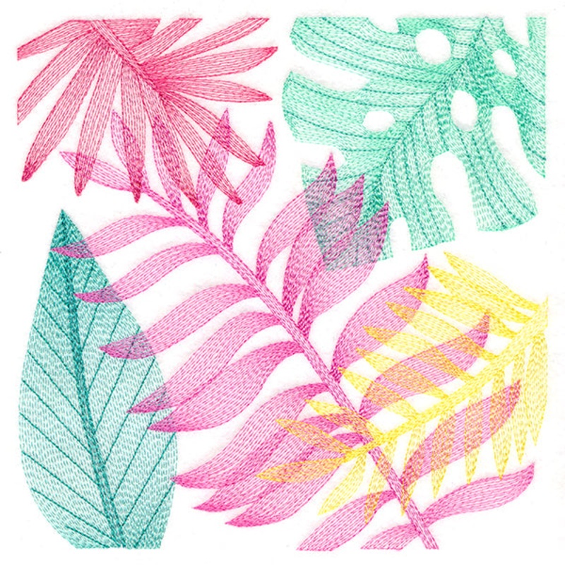 Tropical Fronds Square|7.8″ x 7.8″ / 198.12mm x 198.22mm|6.9″ x 6.9″ / 175.26mm x 175.26mm|5.9″ x 5.9″ / 149.86mm x 149.86mm|4.9″ x 4.9″ / 124.46mm x 124.46mm|3.9″ x 3.9″ / 99.06mm x 99.06mm|All Sizes