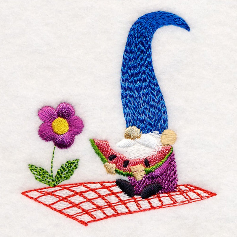 Watermelon Gnome|3.03″ x 2.81″ / 76.96mm x 71.37mm|2″ x 1.86″ / 50.8mm x 47.24mm|All Sizes