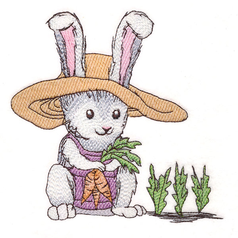 Woodland Garden Bunny|5.39″ x 5.5″ / 136.93mm x 139.68mm|4.44″ x 4.52″ / 112.66mm x 114.92mm|3.43″ x 3.5″ / 87.12mm x 88.83mm|All Sizes