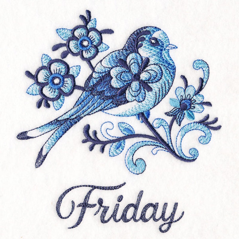 Delft Blue Swallow on Friday|5.34″ x 4.87″ / 135.55mm x 123.79mm|3.41″ x 3.11″ / 86.57mm x 79.08mm|All Sizes