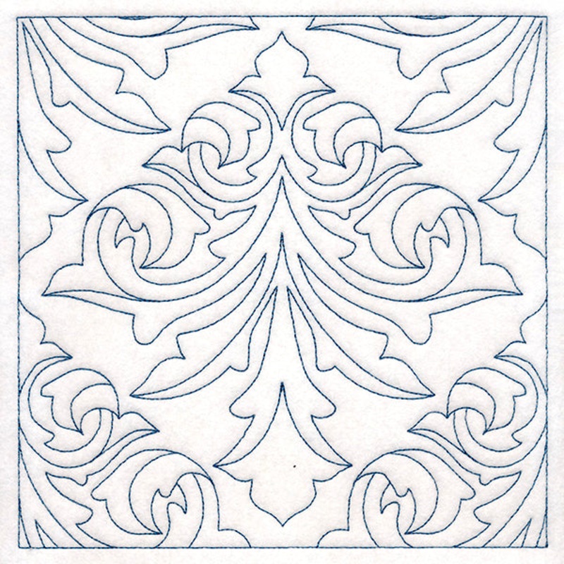 Divine Damask Quilting 2 (Double Run)