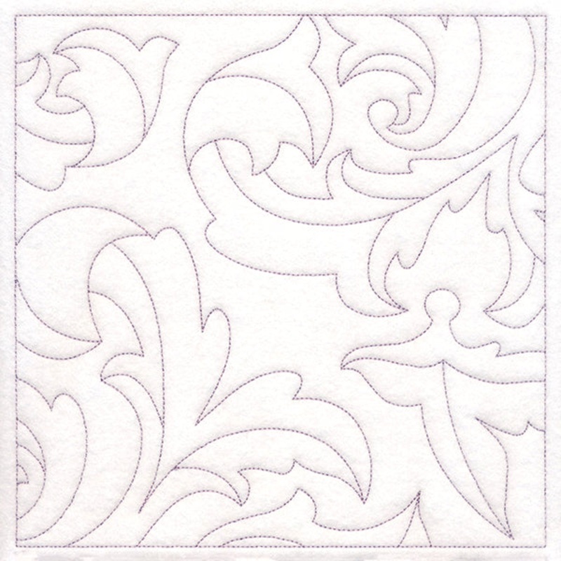 Divine Damask Quilting 4 (Double Run)