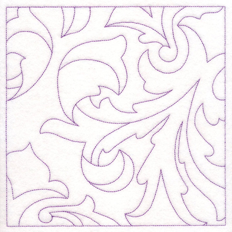 Divine Damask Quilting 5 (Double Run)
