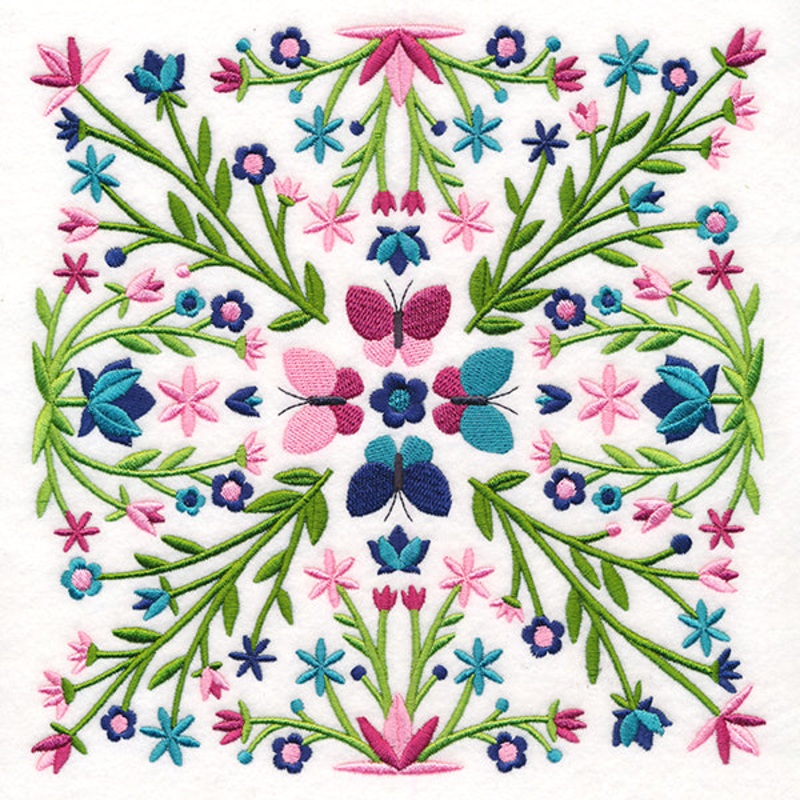 Butterfly Kaleidoscope Square|7.8″ x 7.64″ / 198.18mm x 194.04mm|6.9″ x 6.76″ / 175.35mm x 171.66mm|5.9″ x 5.78″ / 149.91mm x 146.78mm|4.9″ x 4.8″ / 124.47mm x 121.89mm|3.89″ x 3.81″ / 98.86mm x 96.8mm|All Sizes