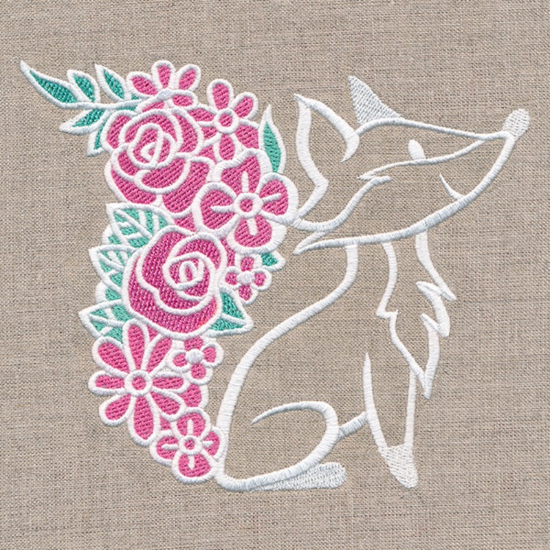 Darling Floral Fox|5.03″ x 5.86″ / 127.64mm x 148.93mm|4.17″ x 4.86″ / 105.89mm x 123.48mm|3.32″ x 3.87″ / 84.27mm x 98.28mm|All Sizes