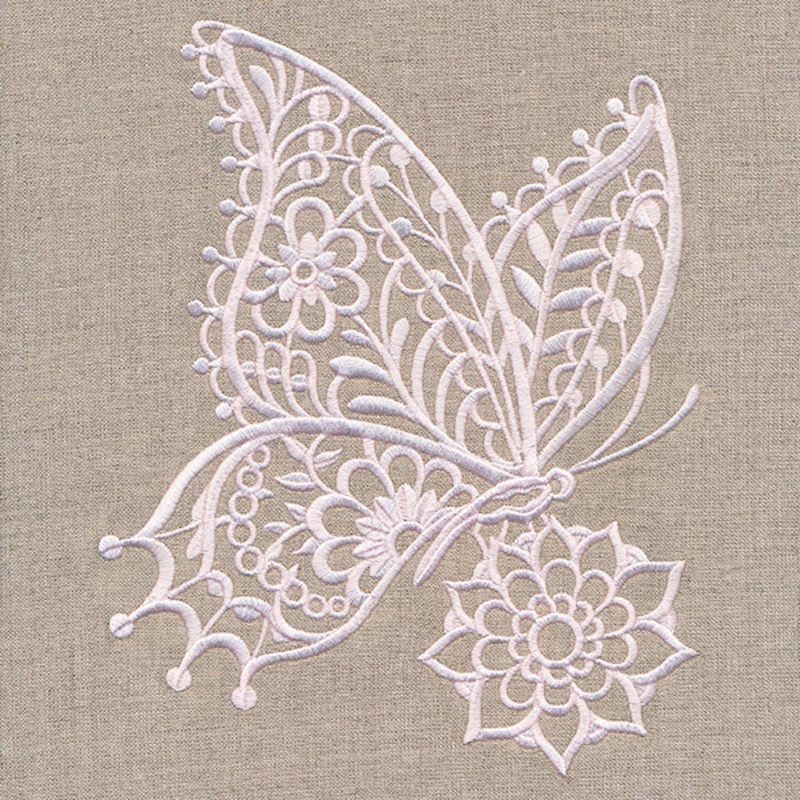 Delicate Butterfly on Bloom|7.82″ x 6.44″ / 198.54mm x 163.56mm|6.87″ x 5.66″ / 174.41mm x 143.66mm|5.87″ x 4.83″ / 149.01mm x 122.73mm|4.87″ x 4.01″ / 123.61mm x 101.78mm|All Sizes