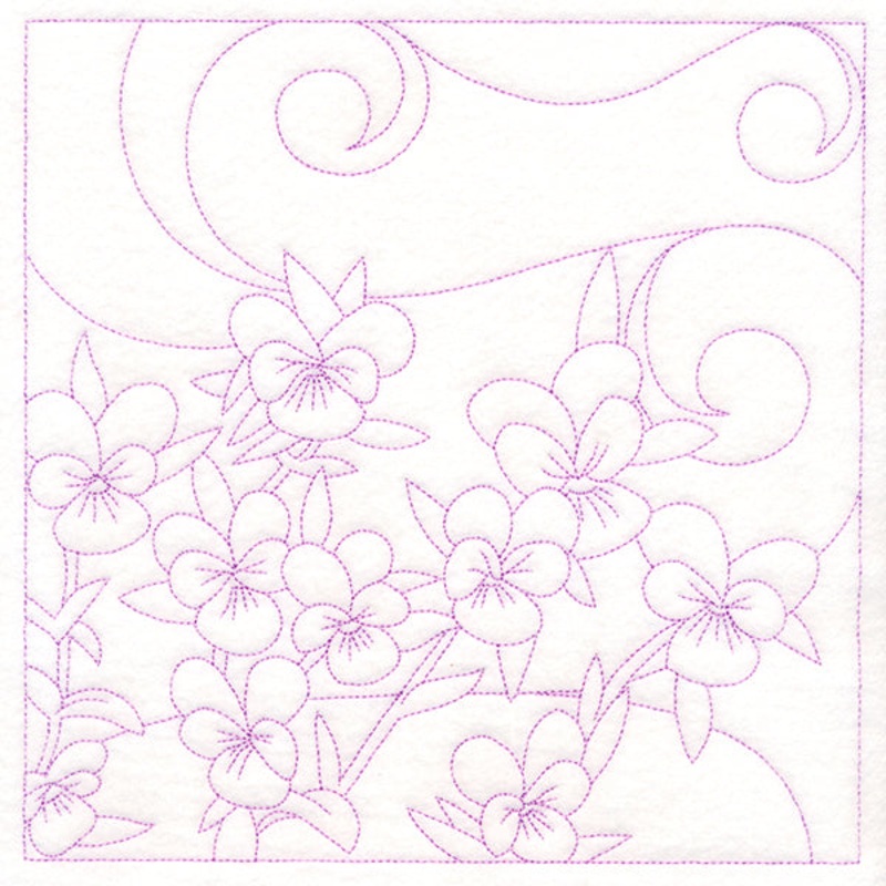 Delicate Wildflowers – Johnny Jump Ups