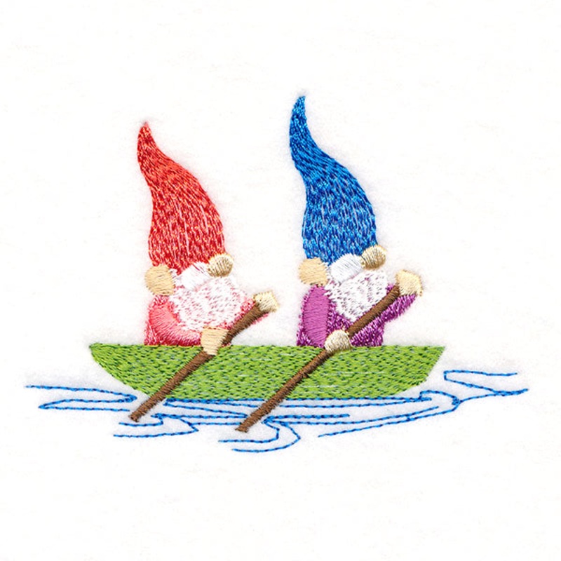 Delightful Canoeing Gnomes|2.72″ x 3.85″ / 69.09mm x 97.79mm|1.86″ x 2.76″ / 47.24mm x 70.1mm|All Sizes