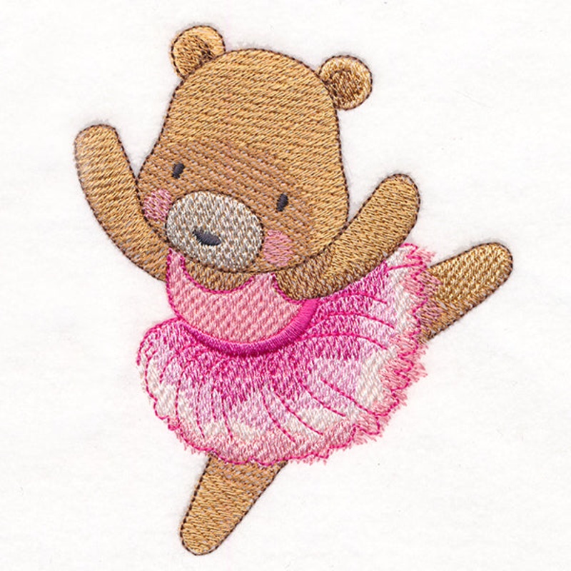 Twirling Bear Ballerina|4.74″ x 3.9″ / 120.37mm x 99.06mm|3.15″ x 2.59″ / 79.88mm x 65.87mm|All Sizes