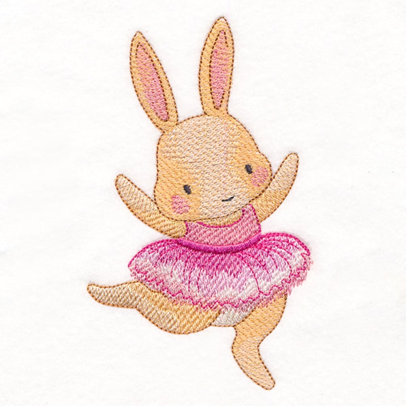 Twirling Bunny Ballerina|5.63″ x 3.4″ / 143.01mm x 86.42mm|3.73″ x 2.25″ / 94.84mm x 57.26mm|All Sizes