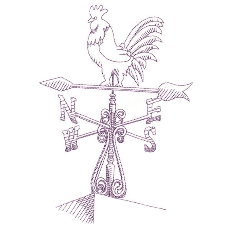 Barnyard Etchings – Weather Vane