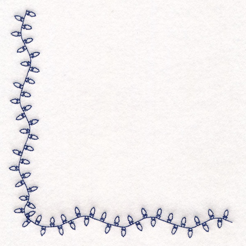 Delicate Christmas Corners – Lights