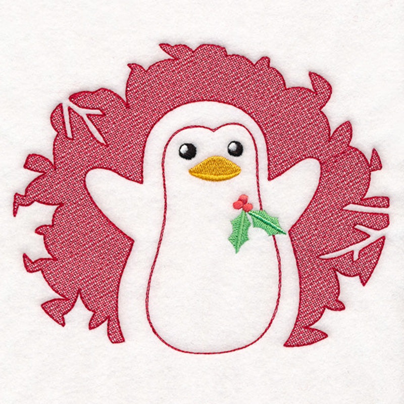 Magical Christmas Creatures – Penguin (Embossed)
