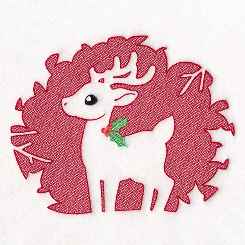 Magical Christmas Creatures – Reindeer (Embossed)