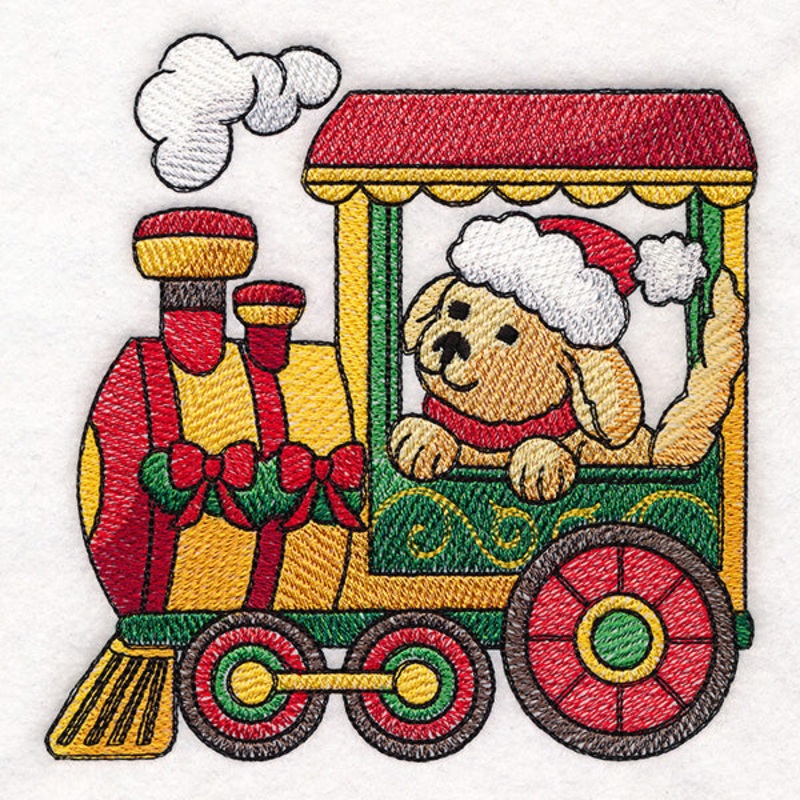 Storybook Christmas Train – Puppy Engine