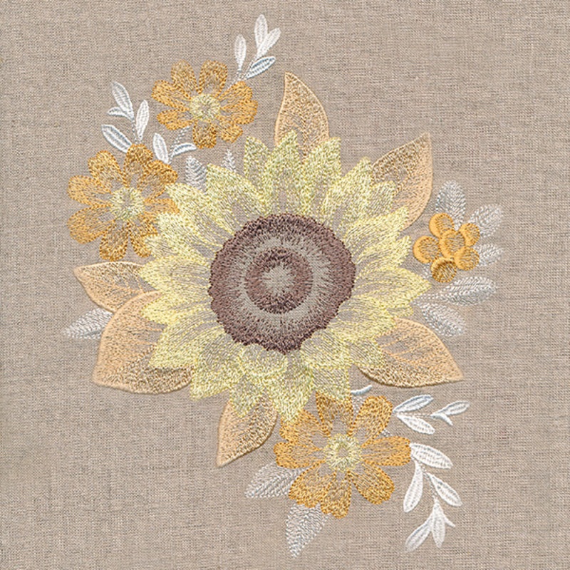 Elegance in Bloom Sunflower|8.41″ x 6.9″ / 213.61mm x 175.26mm|7.15″ x 5.87″ / 181.61mm x 149.1mm|5.93″ x 4.87″ / 150.62mm x 123.7mm|All Sizes