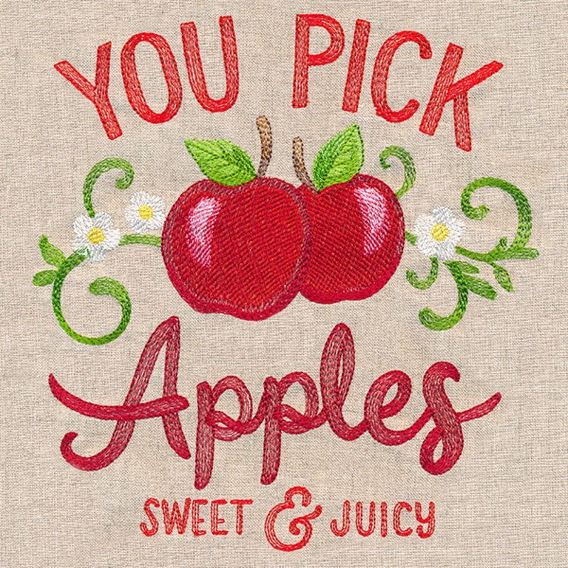 Farm Fresh Sign – Apples|7.8″ x 7.36″ / 198.09mm x 187.01mm|6.85″ x 6.47″ / 173.92mm x 164.21mm|5.85″ x 5.52″ / 148.54mm x 140.22mm|4.85″ x 4.58″ / 123.11mm x 116.26mm|All Sizes