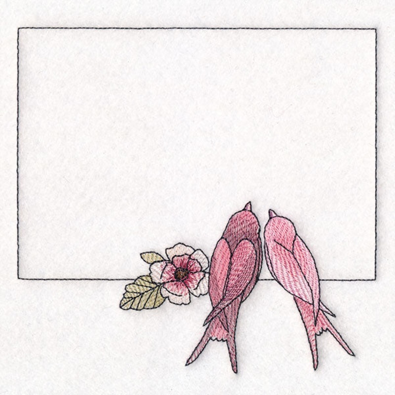 From the Heart Quilt Labels – Love Birds