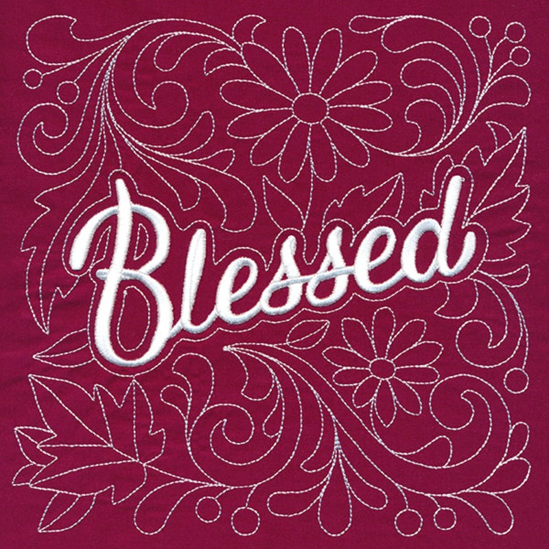 Autumn Blessings – Blessed (Puff Foam)