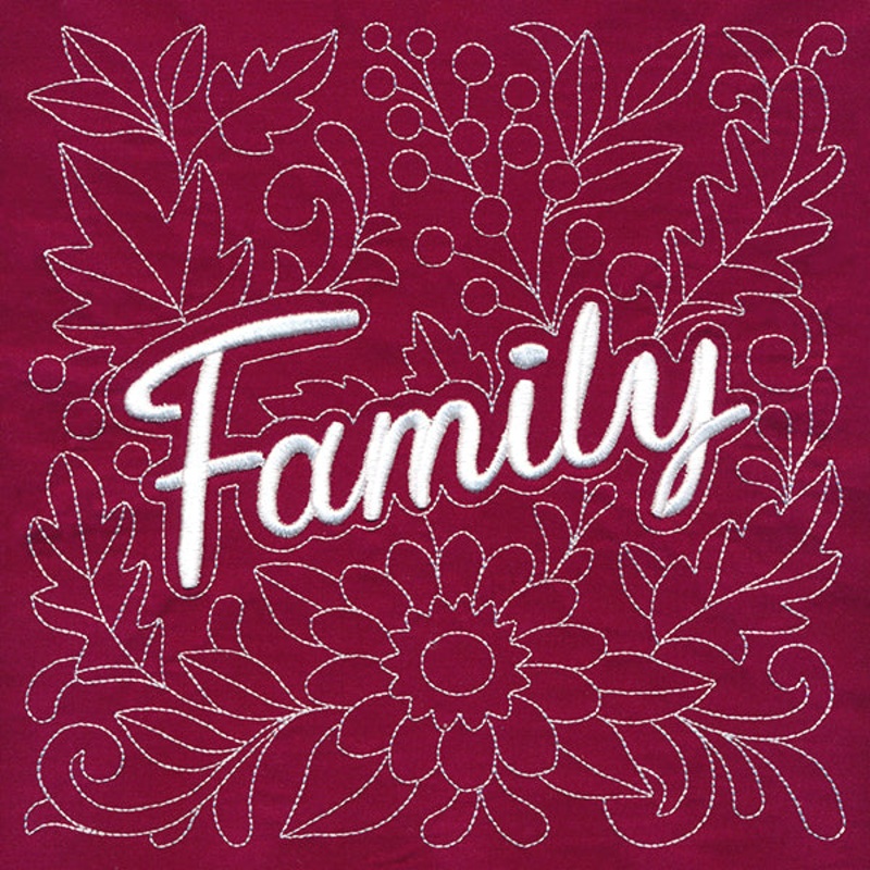 Autumn Blessings – Family (Puff Foam)