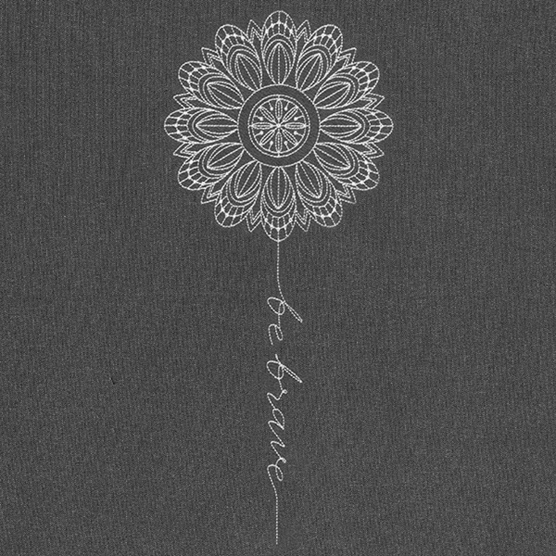 Be Brave Mandala Bloom|11.75″ x 5.07″ / 298.45mm x 128.78mm|9.4″ x 4.06″ / 238.76mm x 103mm|7.8″ x 3.36″ / 198.12mm x 85.47mm|6.85″ x 2.95″ / 173.99mm x 75.05mm|All Sizes