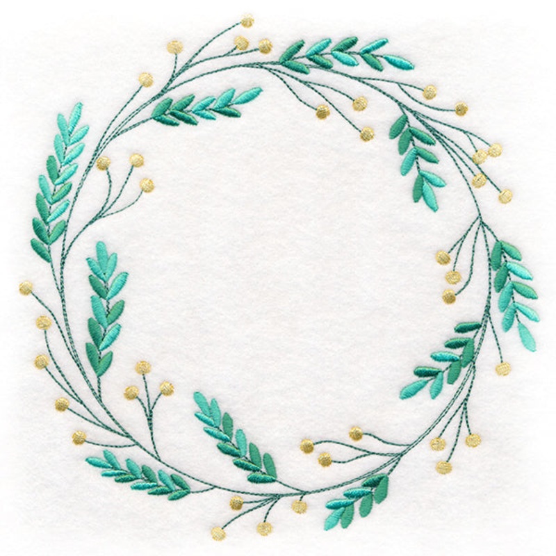 Delicate Botanicals Wreath|7.81″ x 7.78″ / 198.38mm x 197.51mm|6.89″ x 6.86″ / 174.95mm x 174.17mm|5.88″ x 5.86″ / 149.46mm x 148.78mm|4.88″ x 4.86″ / 123.95mm x 123.36mm|3.9″ x 3.88″ / 99.18mm x 98.61mm|All Sizes
