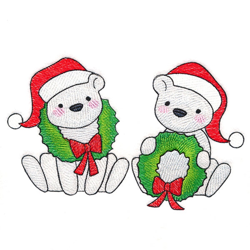 Fa La La Polar Bears|4.83″ x 7.8″ / 122.68mm x 198.12mm|3.62″ x 5.85″ / 91.95mm x 148.59mm|2.38″ x 3.85″ / 60.45mm x 97.79mm|All Sizes