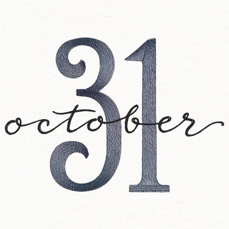 Spooky Sign – October 31|6.85″ x 9.69″ / 173.92mm x 246.25mm|5.51″ x 7.8″ / 139.86mm x 198.03mm|4.84″ x 6.86″ / 122.98mm x 174.12mm|2.72″ x 3.84″ / 68.99mm x 97.66mm|All Sizes