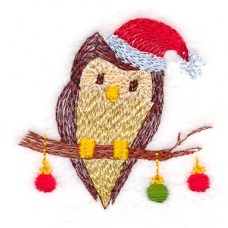 Charming Christmas Owl|1.98″ x 2″ / 50.37mm x 50.8mm|1.35″ x 1.36″ / 34.23mm x 34.54mm|All Sizes
