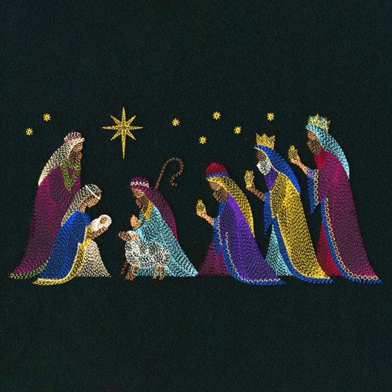 Faithful Nativity Scene|5.27″ x 11″ / 133.86mm x 279.4mm|4.5″ x 9.4″ / 114.3mm x 238.76mm|3.73″ x 7.8″ / 94.74mm x 198.12mm|3.28″ x 6.85″ / 83.31mm x 173.99mm|All Sizes