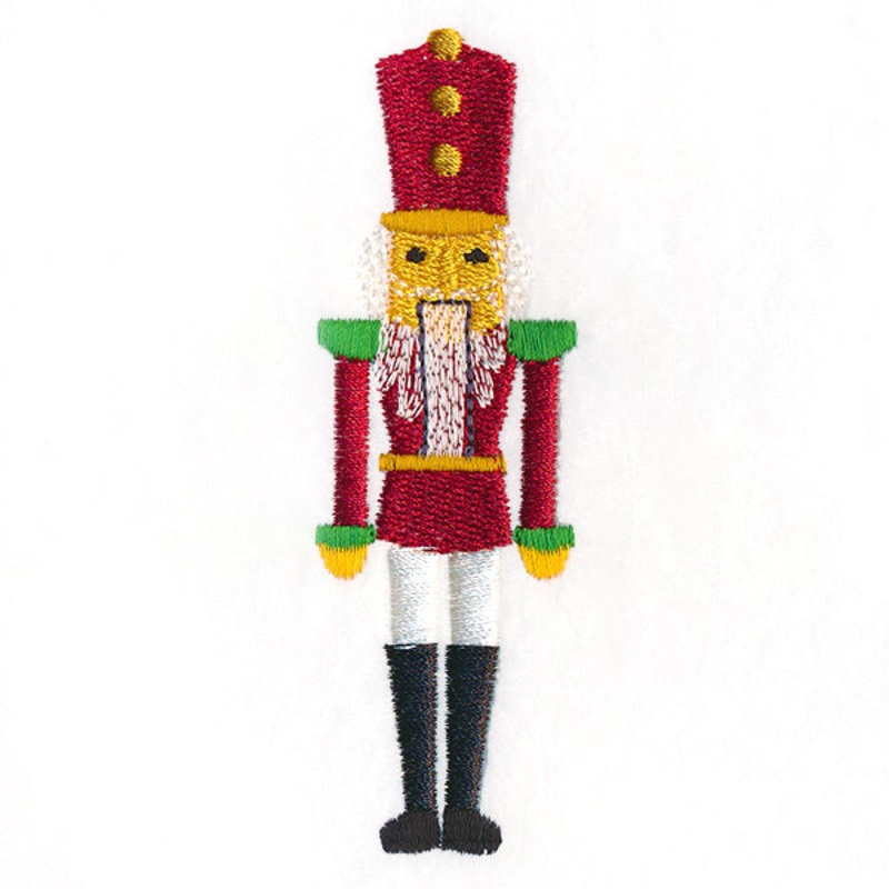 Festive Nutcracker 3|3.82″ x 1.18″ / 97.03mm x 30.07mm