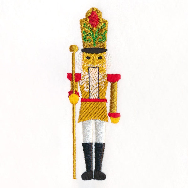 Festive Nutcracker 4|3.89″ x 1.19″ / 98.92mm x 30.19mm