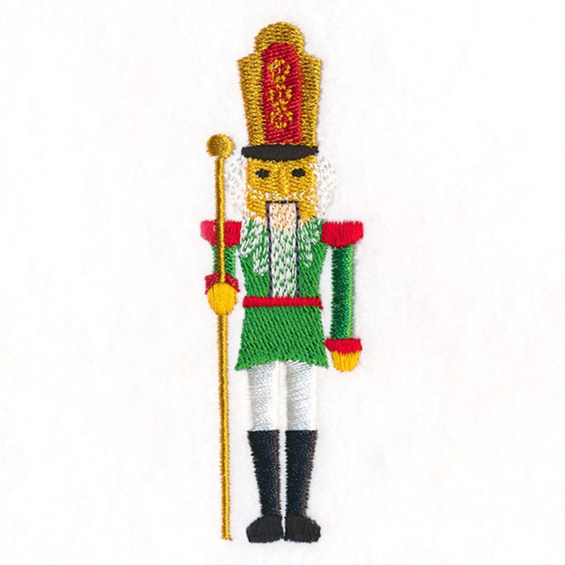 Festive Nutcracker 6|3.9″ x 1.19″ / 98.94mm x 30.17mm