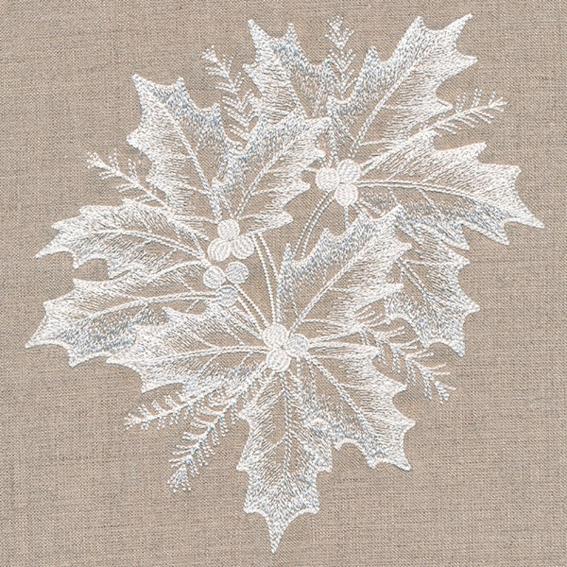 Elegance in Bloom Holly|7.27″ x 6.9″ / 184.66mm x 175.26mm|6.18″ x 5.86″ / 156.91mm x 148.84mm|5.12″ x 4.86″ / 130.13mm x 123.44mm|All Sizes