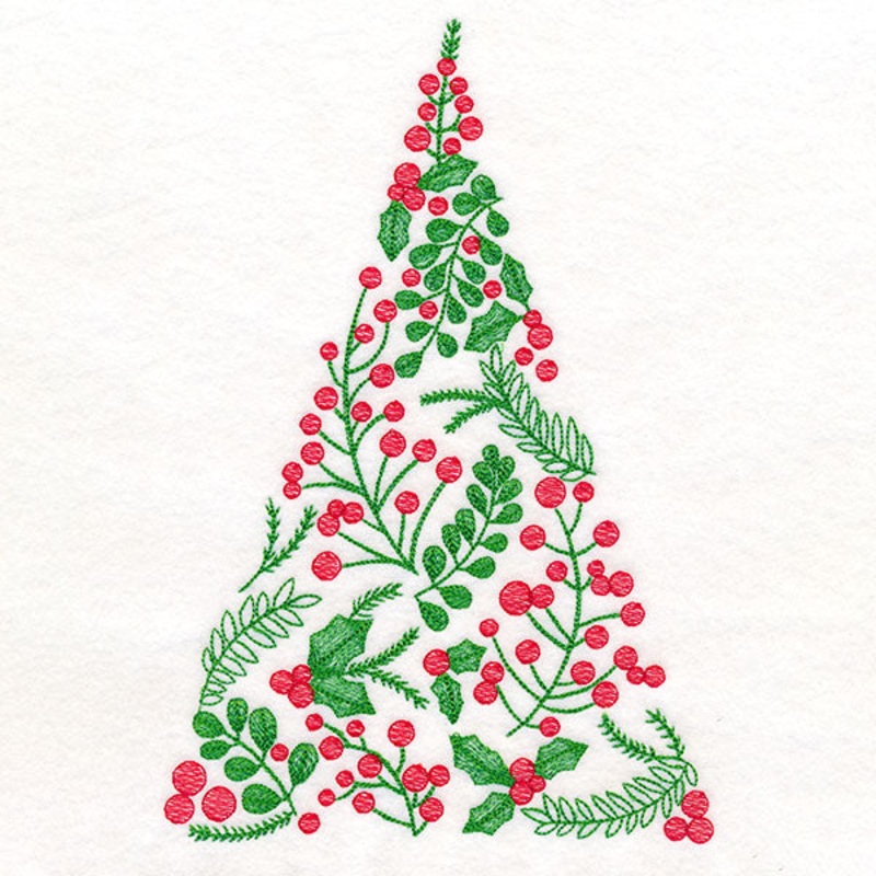 Very Berry Christmas Tree|10.27″ x 6.9″ / 260.86mm x 175.26mm|8.71″ x 5.85″ / 221.24mm x 148.67mm|7.8″ x 5.24″ / 198.12mm x 133.14mm|6.85″ x 4.6″ / 173.99mm x 116.94mm|All Sizes